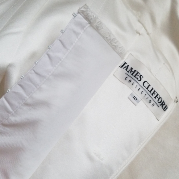 100% pure silk wedding gown - Picture 3 of 8